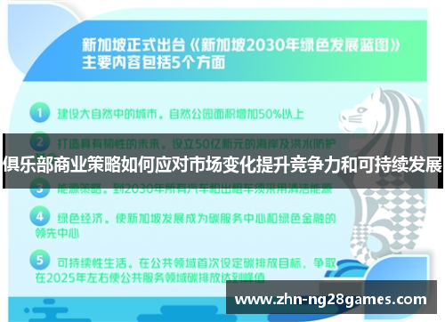 俱乐部商业策略如何应对市场变化提升竞争力和可持续发展